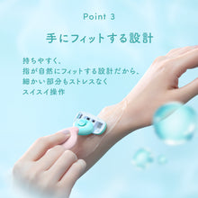 画像をギャラリービューアに読み込む, ハイドロシルク 敏感肌用 ホルダーmini(本体+刃2コ)