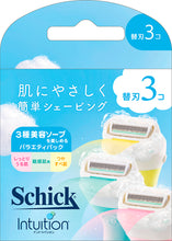 画像をギャラリービューアに読み込む, シック イントゥイション バラエティパック 替刃(3コ)