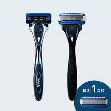 画像をギャラリービューアに読み込む, ハイドロ5 プレミアム つるり肌へ ホルダー (刃付き+替刃1コ)