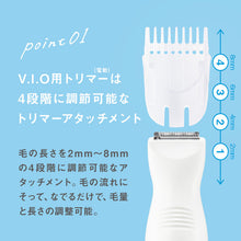 画像をギャラリービューアに読み込む, サロンプラス V.I.Oダブルシェーバー