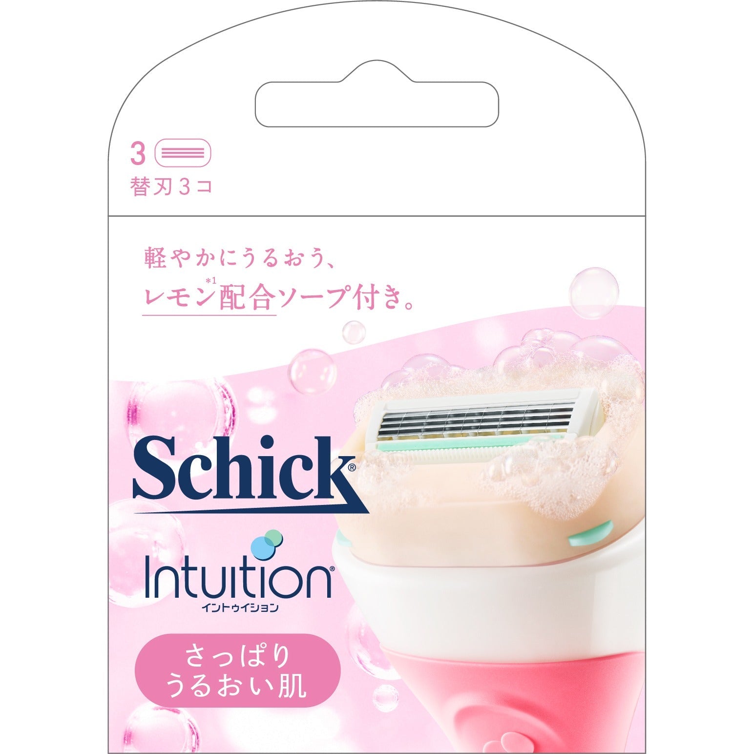 イントゥイション さっぱりうるおい肌 替刃（３コ入）